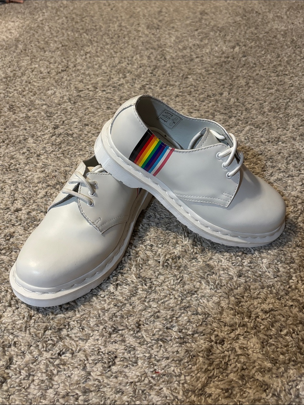 Dr. Martens 1461 For Pride Rainbow Shoes Flawed 36
